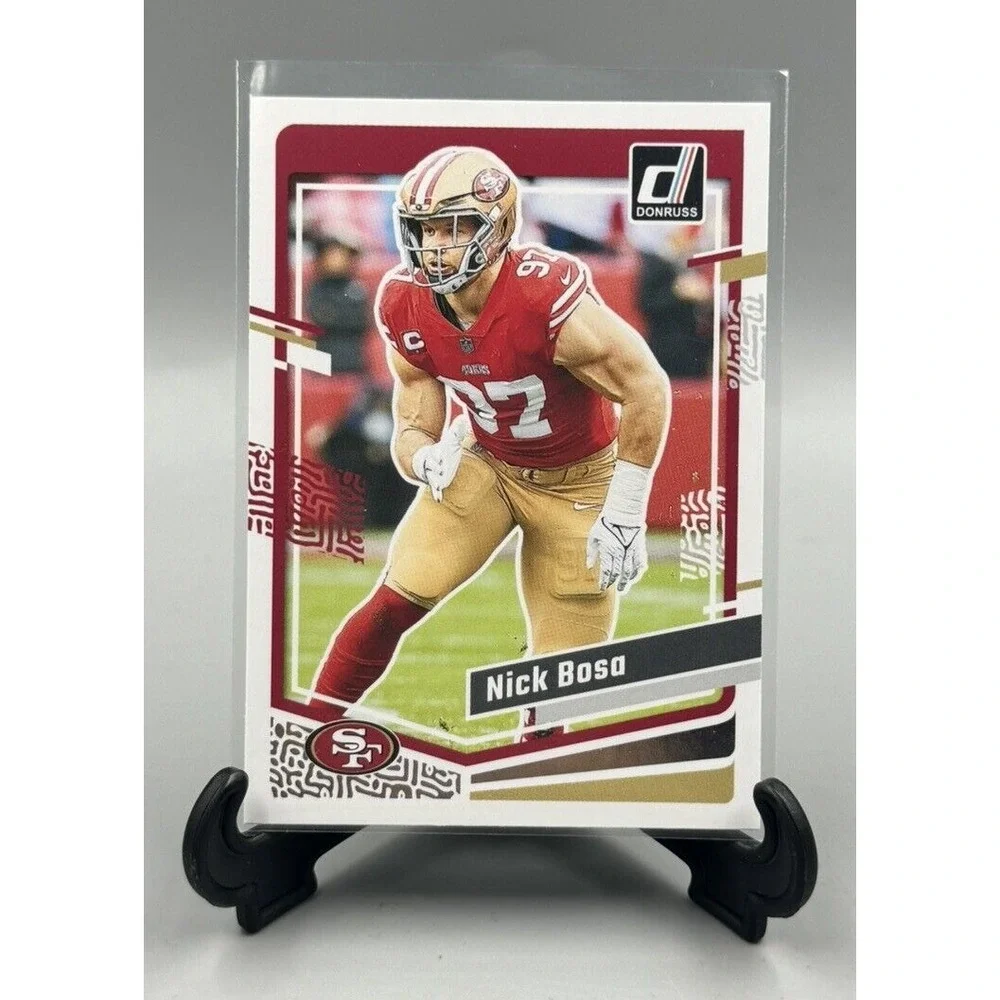 Nick Bosa 2023 Panini Donruss Football‎ Card Base #272 San Francisco 49ers